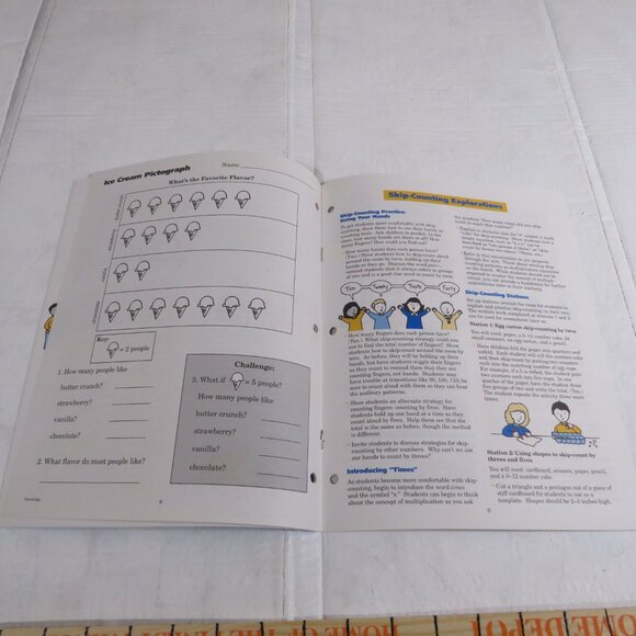 Skip Counting BIG BOOK (almost 2 feet tall) with teacher pages CLASSROOM SIZE - Picture 12 of 16